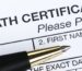 Death certificate